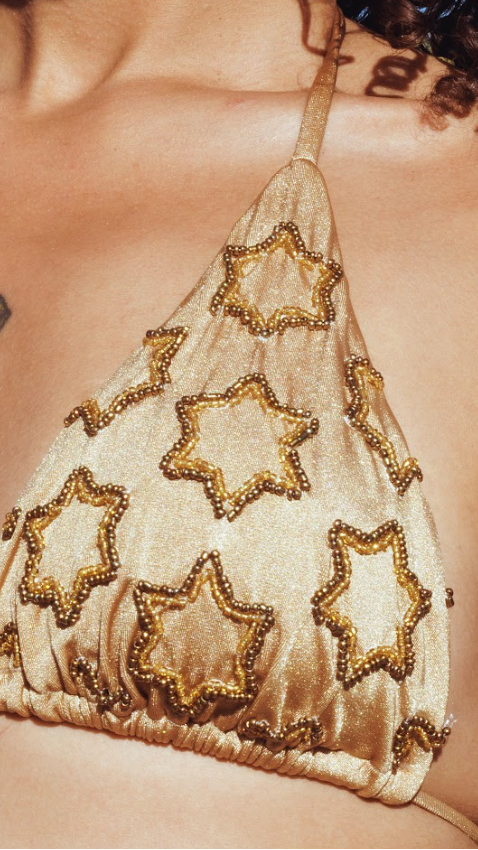 Stars Gold Bikini